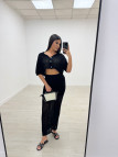 CONJUNTO CROCHET NEGRO